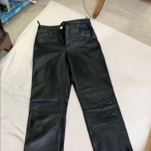 Leather pants